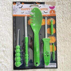 Brand New Pumpkin Carving Kit with Stencils – Halloween Ready